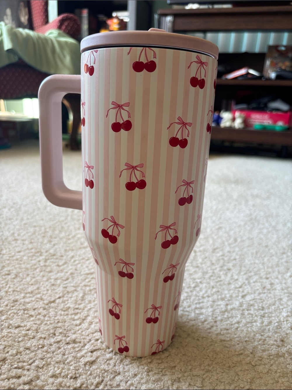 Pink Cherry Pattern 40oz hydronic